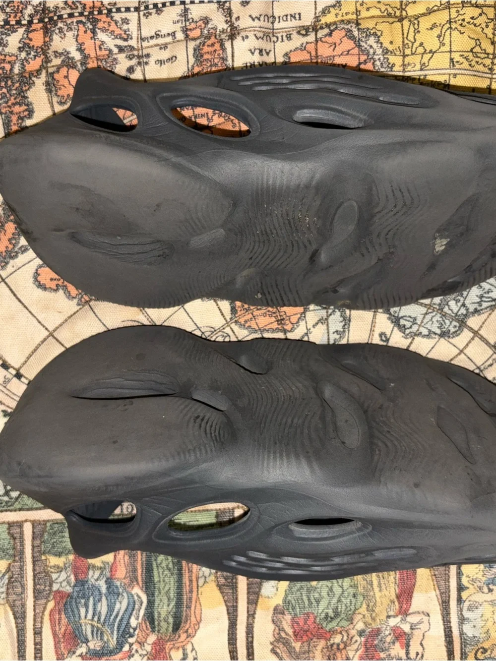 adidas Men’s Black Vented Foam Slip-On Clog